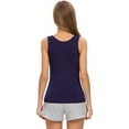 thumbnail image 3 of Womens Sleeveless Tank Tops Layering Tanks Undershirt Tank Top 3-4 Pack, 3 of 8