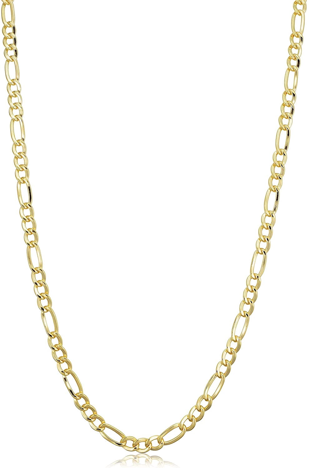 14K Gold 2MM Italian Figaro Link Chain 
