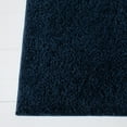 thumbnail image 3 of SAFAVIEH August Yasim Solid Shag Area Rug, Navy, 10' x 14', 3 of 8