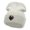 White, variant on Hot Air Balloon Trip Embroidered 12 Inch Solid Long Beanie - Kelly Green One Size