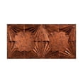 thumbnail image 3 of Fasade Easy Installation Art Deco Moonstone Copper Glue Up Ceiling Tile/ Ceiling Panel (12" X 12" Sample), 3 of 4
