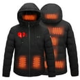 thumbnail image 6 of Tbopshirt Heated Jacket,Winter Coats for Women,USB Intelligent Constant Temperature Heated Windproof Plus Size Coat for Men and Women Winter 9 Heated Jacket Coat, 6 of 9
