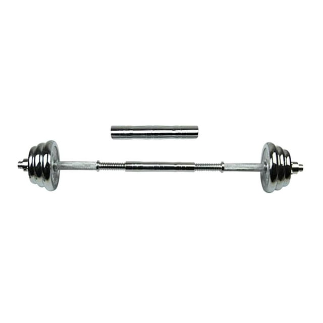 Tige de Liaison Standard pour Haltères 20/30/40 cm, Rallonge Filetée pour Barre d'Haltère avec 30 cm