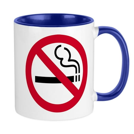 

CafePress - No Smoking Mug - Ceramic Coffee Tea Novelty Mug Cup 11 oz