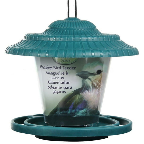 Mangeoire à oiseaux en forme de lanterne Mangeoire suspendue à oiseaux amovible  Mangeoire à graines de perroquet 