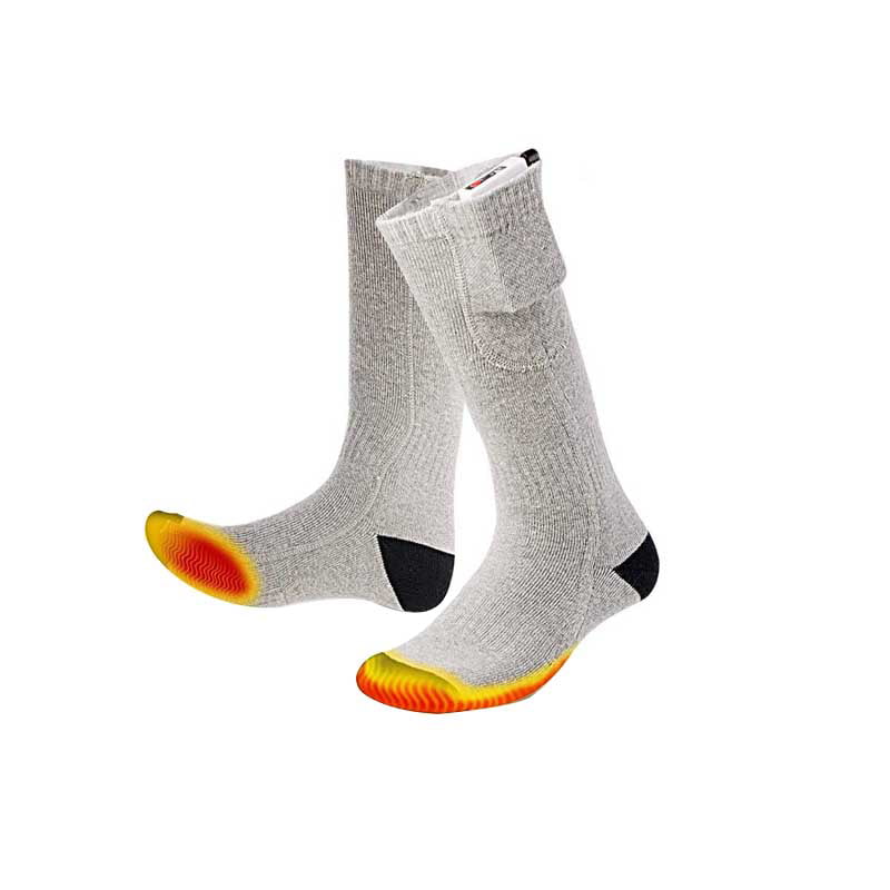 Electric Heated Socks Boot Feet Warmer USB Rechargable Battery Sock Wintersport 