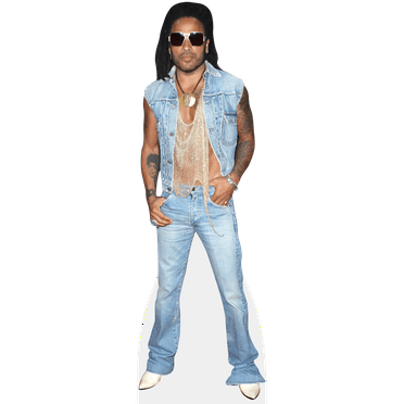 Lenny Kravitz (Denim) Mini Cardboard Cutout Standee
