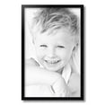 thumbnail image 2 of ArtToFrames 14x22 inch Satin Black Short Picture Frame, Black Wood Poster Frame (1416), 2 of 8