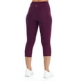 thumbnail image 4 of Women's Active High Waist 7/8 Length Legging With Striped Sheer Mesh & Pockets, 4 of 4