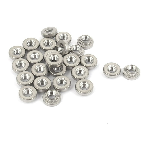 M3 Stainless Steel Self Clinching Rivet Nut Fastener 25pcs for 2mm Thin