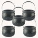 thumbnail image 5 of 12 Uds. Maceta de Halloween, Mini Caldero PláStico, Soporte para Dulces Negro, DecoracióN Recuerdo Fiesta, 5 of 5