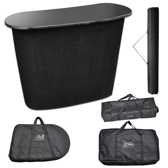 InstaHibit Podium Portable Pop Up pour Comptoir, Support de Table, Promotion, Présentation de Salon Professionnel