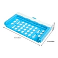 thumbnail image 3 of Wosthever Estante de almacenamiento Soporte simple Gadgets de almacenamiento Organización a prueba de herrumbre Fácil de instalar Gabinete de cocina para Suministros de limpieza para el hogar Wosthever HA077684-00, 3 of 6