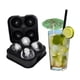 thumbnail image 3 of Xihbxyly Bandeja de Hielo con Forma de Balón de Fútbol, Diseño 3D para Whisky, Cócteles y Bebidas Mixtas. Material de Gel de Sílice Duradero, Flexible y Fácil de Limpiar, Ideal para Fiestas. Tamaño:, 3 of 5