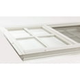 thumbnail image 3 of Shed Window 24" W x 27" H, Flush Mount White for Sheds, Playhouses, and Chicken Coops 2 PK (W2427W-BX2), 3 of 11