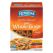 Ronzoni Healthy Harvest Whole Grain Rotini, 16 oz, Whole Wheat Pasta, (Shelf Stable)