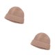 thumbnail image 1 of Gorros de invierno Sonducket Beanie Skull lana rosa 2piezas, 1 of 5