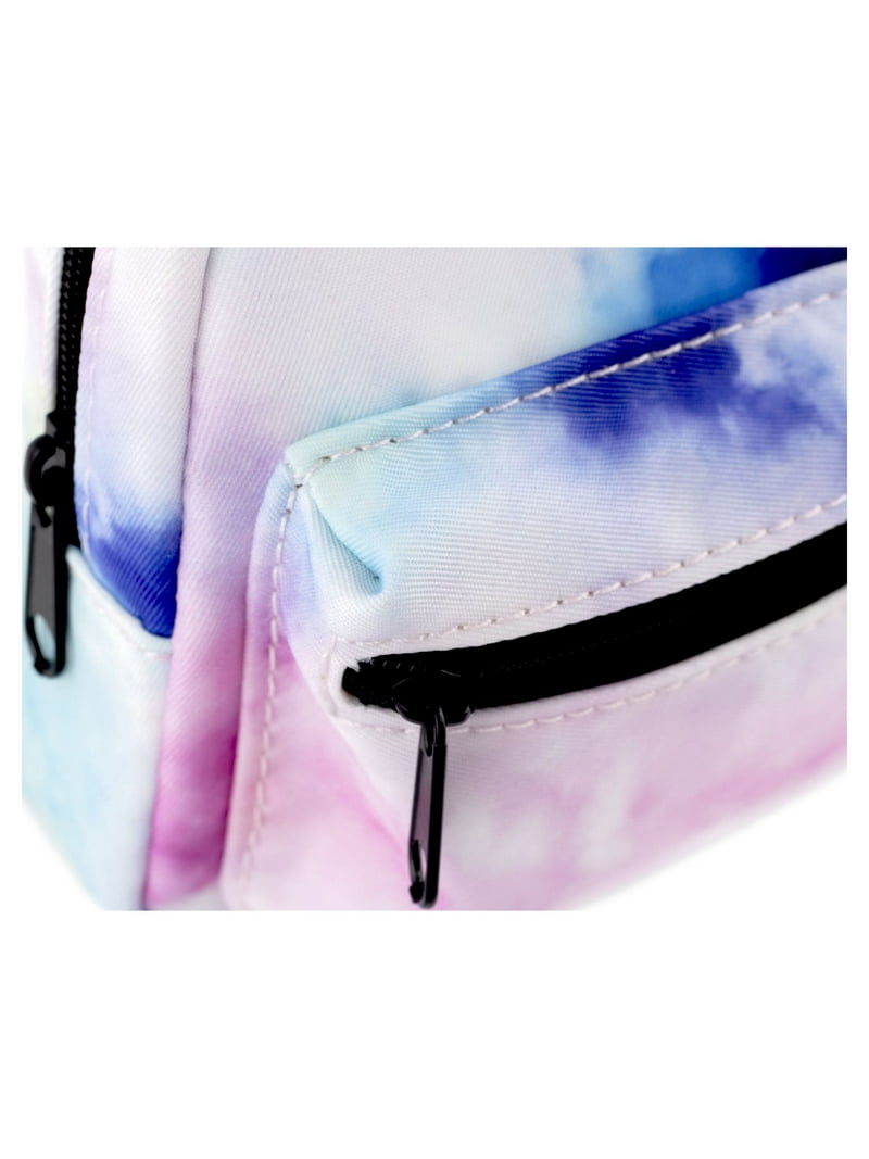 cute mini tie dye backpacks Claire's 76085 Cute Gift Girls' Rainbow Tie Dye Mini Backpack Keychain