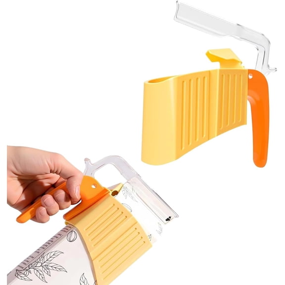 Leak Proof Milk Carton Clip with Handle Portable Drink Holder