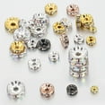 thumbnail image 4 of 100 Pack Rhinestones Spacer Beads Fashion Jewelry Supplies Beading Supplies for Necklace and Jewelry Making, 4 of 8