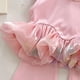 thumbnail image 4 of Conjuntos de camiseta sin mangas con cuello redondo para niña, conjunto de camiseta sin mangas con empalme, edición de estilo, pantalones elásticos de moda, conjunto de dos piezas de moda para niñas p, 4 of 6