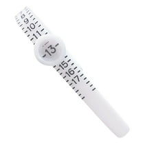 50% off Ring Sizer Measuring Tool Reusable Finger Size Gauge Jewelry Sizing Tool 1-17 USA Rings Size 2Pcs