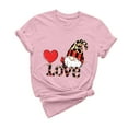 thumbnail image 2 of New trending & for spring GaThRRgYP Women Tops Summer T-Shirts,Women's Casual Round Neck Short-sleeved Christmas Tree Printed T-shirt Multicolor XL, 2 of 6