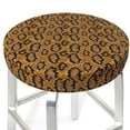 thumbnail image 3 of Daiia Snake Skin Stool Covers Round,Round Bar Stool Covers Waterproof Bar Chair Covers Washable Stool Cushion Slipcover for 12-14 Inch Chair-13 inch, 3 of 7