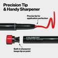 thumbnail image 4 of Revlon ColorStay Matte Lite Crayon Lipstick with Built-in Sharpener, Smudgeproof, Water-Resistant Non-Drying Lipcolor, 003 SoufflÃ© All Day, 0.049 oz, 4 of 15