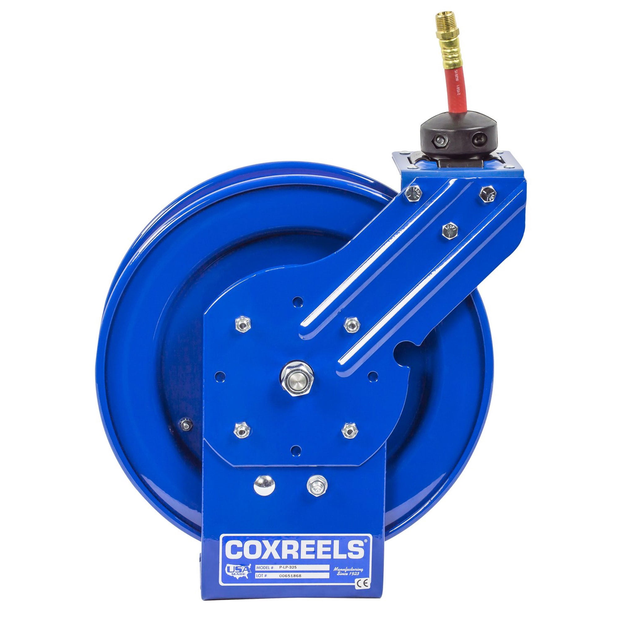 Coxreels P-LP-325 25 Foot Low Pressure Retractable Air and Water Hose Reel