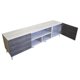 thumbnail image 3 of Mueble para TV Hogare 80' Blanco Nordico Gris Centro de entretenimiento Europa, 3 of 11