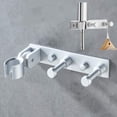 thumbnail image 3 of soporte de brazo de ducha ajustable con soporte universal de gancho Vhermosa 220973-3, 3 of 5