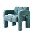 thumbnail image 2 of Stylish 31.10" Wide Boucle Upholstered Accent Chair for Elegant Living Room Décor, 2 of 9