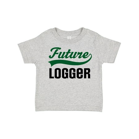 

Inktastic Logging Future Logger Gift Toddler Boy Girl T-Shirt