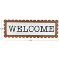 thumbnail image 3 of DecMode Sign Handmade Welcome Wood Decorative Sign with Black Lettering, 1-Piece, 3 of 9