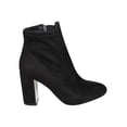 thumbnail image 2 of BOTIN CASUAL TACON MILAGROS MUJER NEGRO GAMUZA 16803 Leon 16803p, 2 of 3