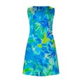 thumbnail image 4 of SMihono Robe d'Été pour Femmes Grande Taille Mode d'Été Sans Manches Imprimée Camisole Bretelles Col Rond Robe Pull, 4 of 5
