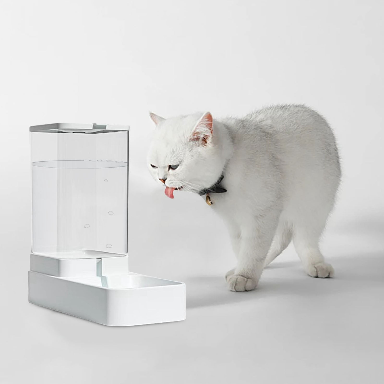 Automatic Pet Feeder with Timer, Large Capacity Smart Cat Dog Food Dispenser for Cats & Dogs, Programmable Meals