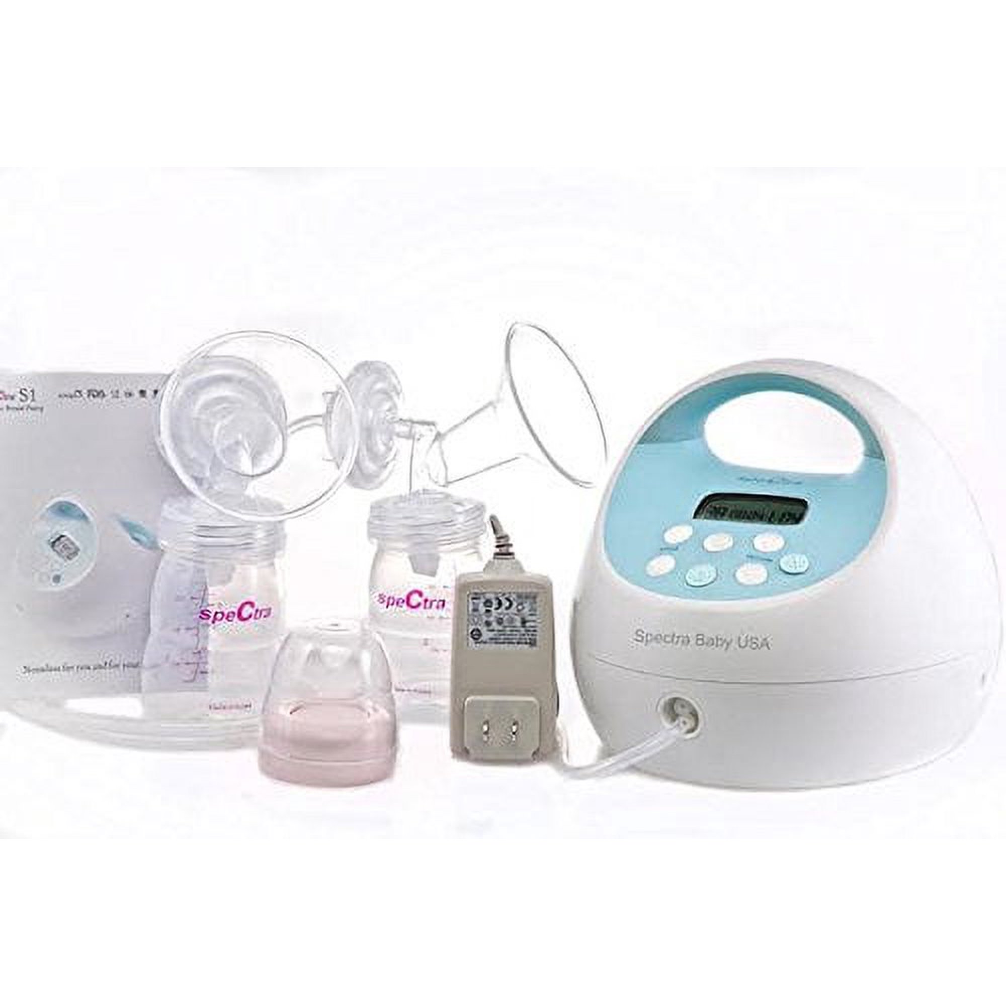 Spectra Baby USA S2 Breast Pump Electric Hospital-Grade Double/Single Nightlight Pink SPS200