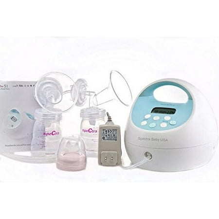Spectra Baby USA S2 Breast Pump Electric Hospital-Grade Double/Single Nightlight Pink SPS200