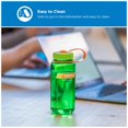 thumbnail image 3 of Botella de agua Nalgene de boca ancha 473 mL libre de BPA, verde pastel, 3 of 6