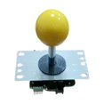thumbnail image 1 of Rocker Arcade Fittings Machines Vending Arcade Fittings Games Function Lever Controller Joystick Operation Zero Delay Ball Top Yellow, 1 of 9