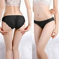 thumbnail image 2 of Hesxuno Sexy Lace Panties 1Pc Sexy Ladies Low-Rise Transparent Lace Panties Breathable Quality Underpants, 2 of 8