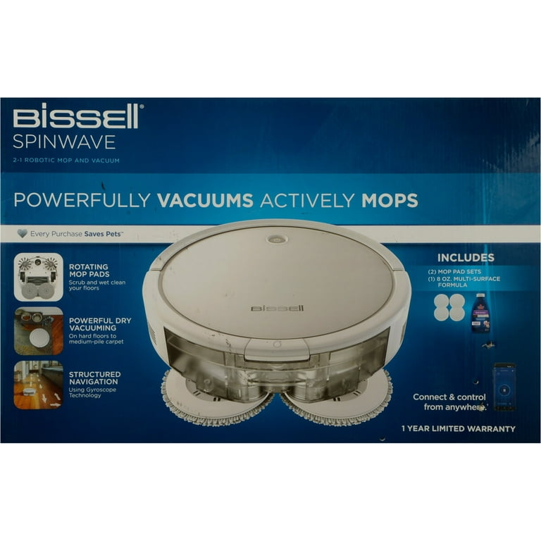 The Bissell Spinwave robovac is on sale at