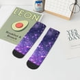 thumbnail image 7 of Pofeuu Purple Bubble Abstract Art Print 30cm Socks, Adult Running Hiking Socks for Youth and Adult, 7 of 7