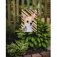 thumbnail image 2 of Chihuahua Candy Cane Holiday Christmas Garden Flag, 2 of 2