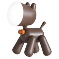 thumbnail image 3 of Lámpara de noche 3D con forma de perro para mesita de noche, ideal como regalo para la sala de estar. Marrón, 3 of 9