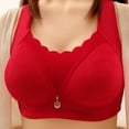 thumbnail image 2 of Timegard Wireless Bras for Women Full Coverage High Support Wide Strap Lace Comfy Everyday Seniors Bras, 2 of 4