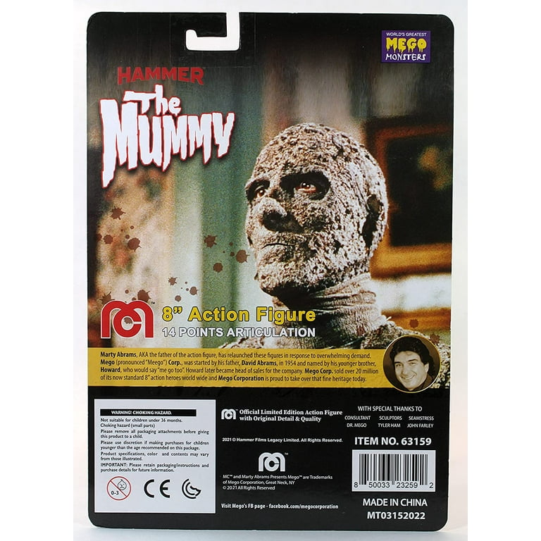 Mego Horror Hammer The Mummy 8