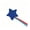 Blue, variant on Handmade Star Footbag Set of 4 with Colorful Rope Hacky Stress Relief Kick Footbag for Adults Outdoor Game